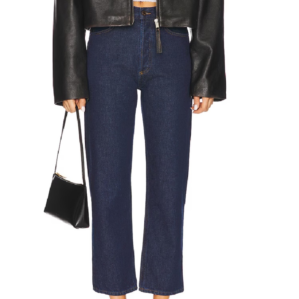 AGOLDE 90's Pinch Waist High Rise Cropped Straight Jeans